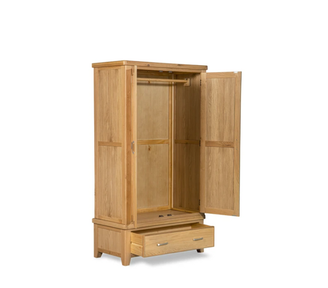 Dublin Wardrobe 2 Door/ 1 Drawer