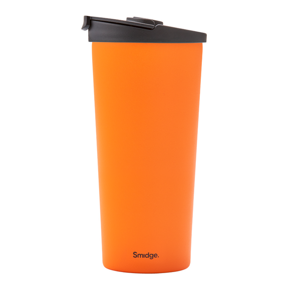 Spacious travel mug for beverages on-the-go.