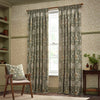Snakeshead Jacquard Chenille PP Curtains Sunflower/Stone life style photo