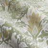 Snakeshead Jacquard Chenille PP Curtains Sunflower/Stone life style close view photo of pattern design