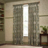 Snakeshead Jacquard Chenille PP Curtains Sunflower/Stone life style photo