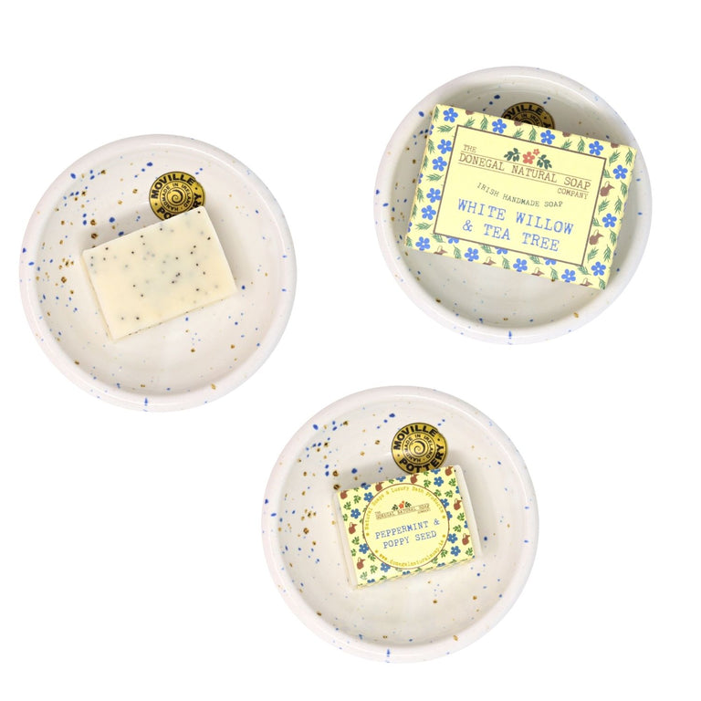 Donegal Natural Soap Guest Soap Set With Tea Tree Shampoo Bar