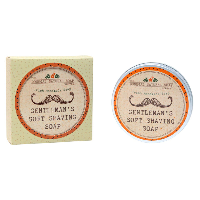 Donegal Natural Soap Gentlemen's Soft Shaving Soap