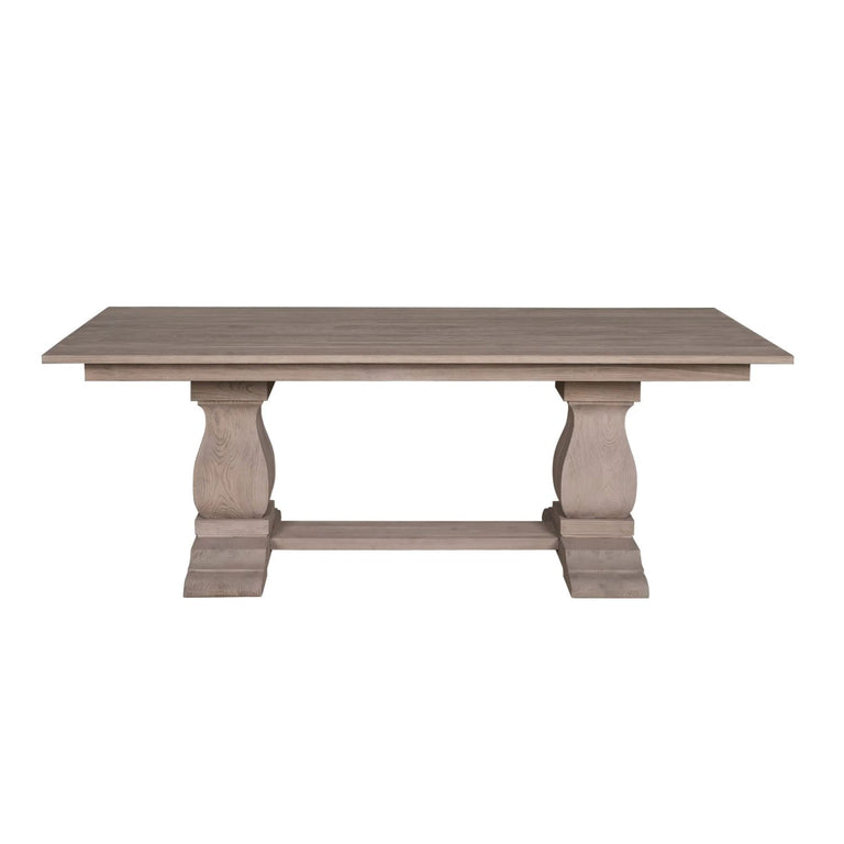 Sofia Dining Table 1.8m Rustic Brown