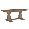 Sofia Dining Table 2.2m Smoked Oak solid wood table for large dining