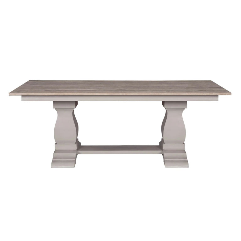 Sofia Dining Table 2.2m Hardwick Rustic Brown