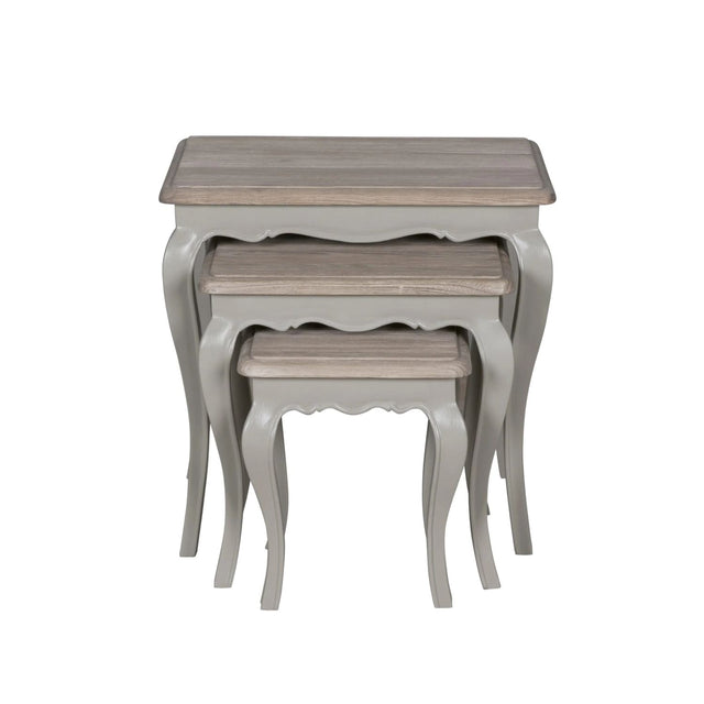 Sofia Nest Of Tables Hardwick Smoked Oak