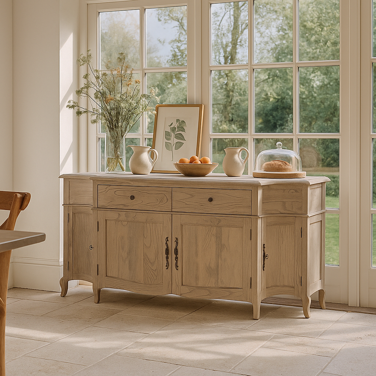 Sofia Sideboard Rustic Smoked Oak