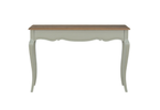 Sofia Small Console Table Hardwick Smoked Oak front view picture of the table