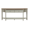 Sofia Sofa Table Large Hardwick Smoked Oak with a smoked oak top