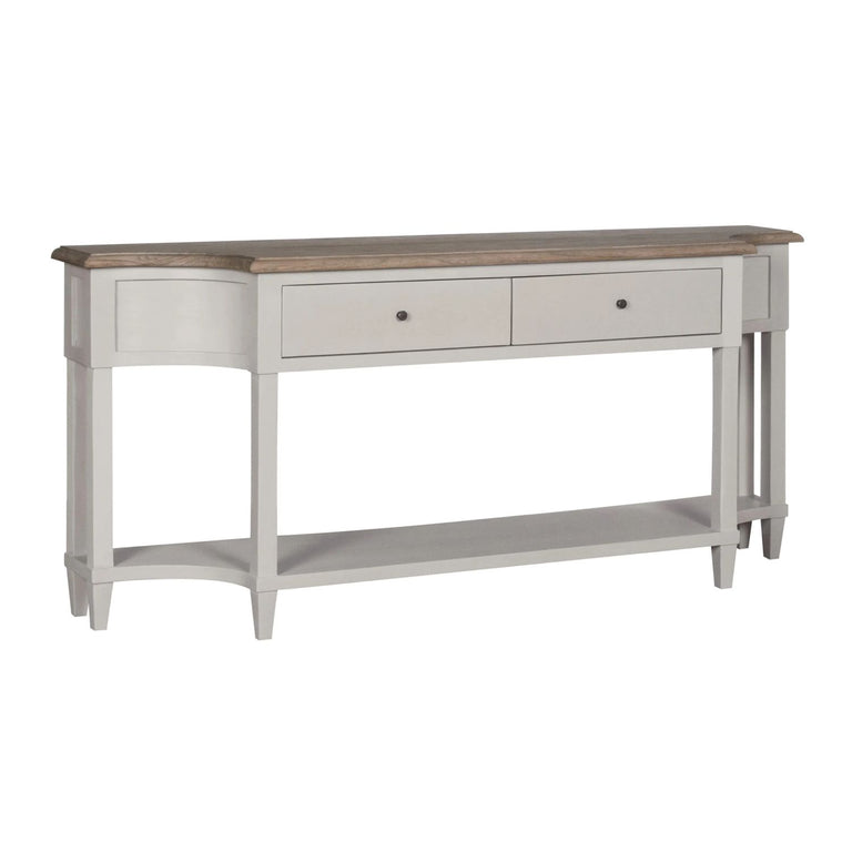 Sofia Sofa Table Hardwick Rustic Brown