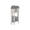 Luxurious Accent Table with Modern Appeal in a Rustic Hue.