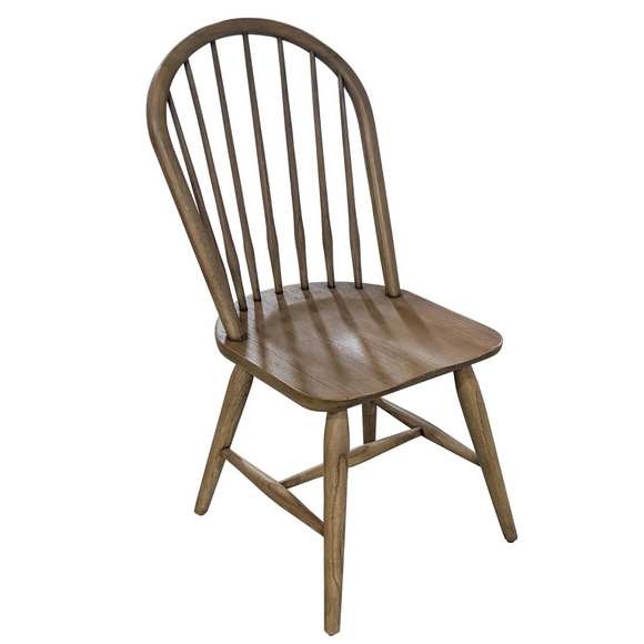 Rustic charm meets modern comfort with the Sofia Spindle Back Dining Chair.