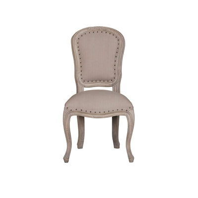 Sofia Upholstered Dining Chair Rustic Brown