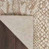 Nourison Solace Rug SLA06 Ivory Beige with a jute backing