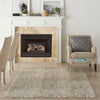 Nourison Solace Rug SLA06 Ivory Beige lifestyle picture in the living room
