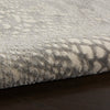 Nourison Solace Rug SLA06 Ivory Grey with low & high pile design