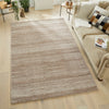 Concept Looms Somerset Rug SOM101 Beige lifestyle picture in the living room
