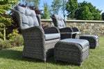 Sorrento Bistro Garden Table & Chairs Set side view picture