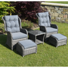 Sorrento Bistro Garden Table & Chairs Set life style picture