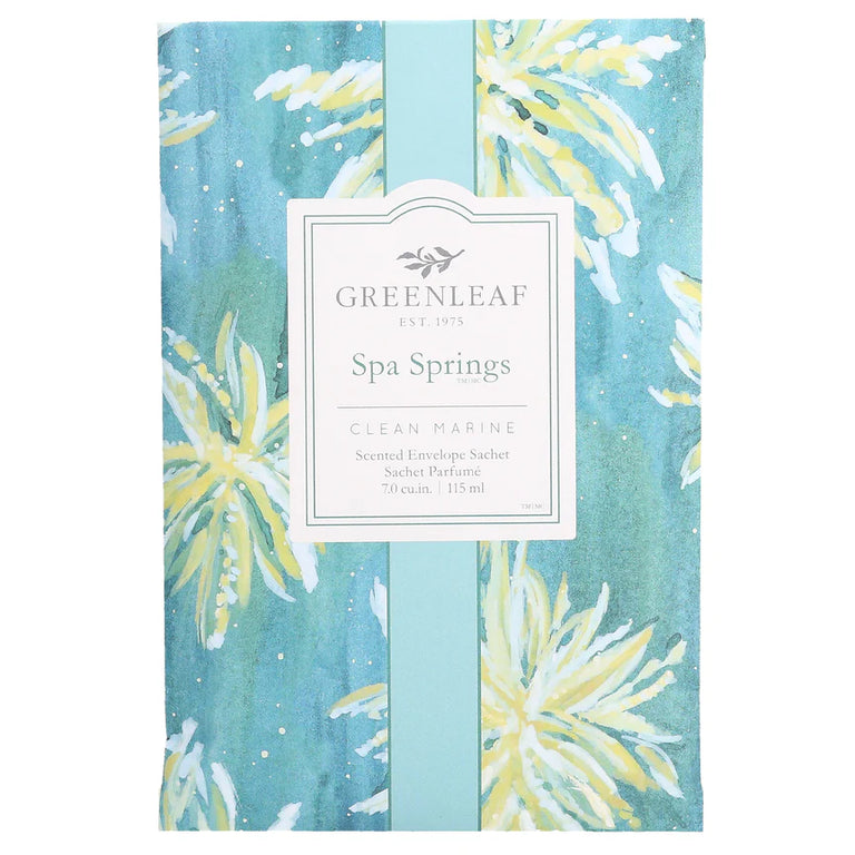 Greenleaf Spa Springs Large Scented Sachet