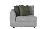 Comfortable Corner Sofa Featuring Natural Upholstery
