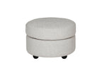 Pouffe stool design with Spencer Ottoman Natural
