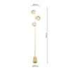 Lighting decor Spiral 3 Light Floor Lamp with a contemporary twist


