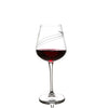 Tipperary Crystal Spiral Cut Red Wine Set Of 6 Glasses