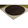 Orla Kiely Spot Square Walnut Lichen 157907 picture of the rug corner