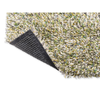 Brink & Campman Spring Shaggy Rug Evergreen with a polypropylene and latex backing