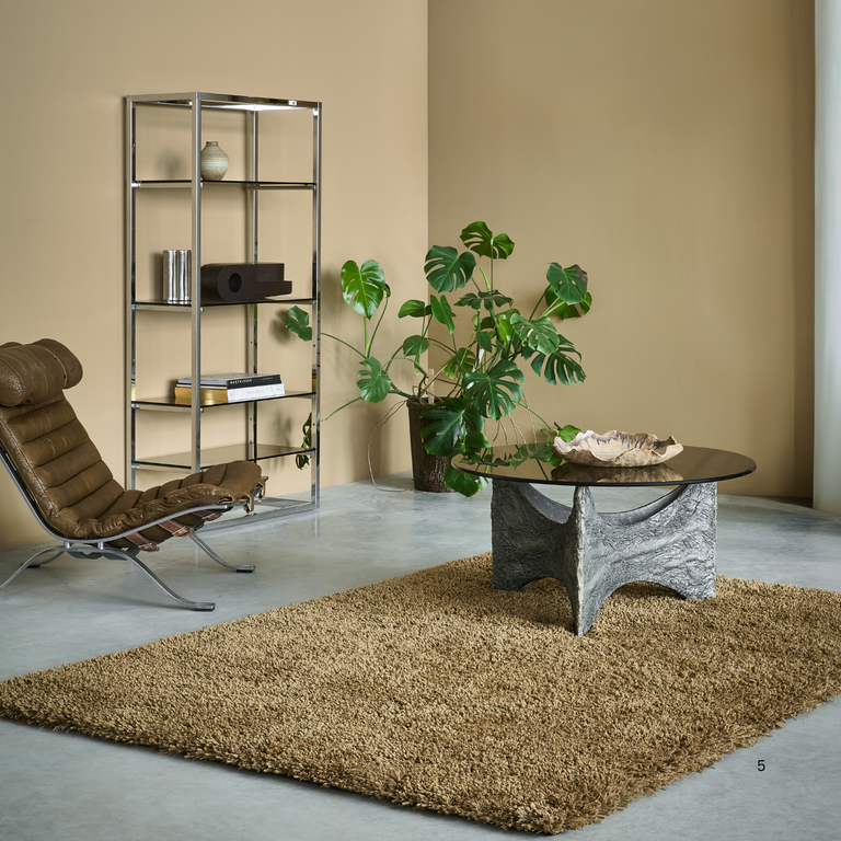 Brink & Campman Sprout Plain Rug Dusty Ground