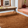 Brink & Campman Sprout Plain Rug Terracotta life style picture
