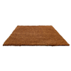 Brink & Campman Sprout Plain Rug Terracotta horizontal ayout of the rug