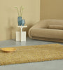 Brink & Campman Sprout Plain Rug Ceylon Sand life style picture of the rug