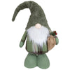 Festive Gonk gnome with green hat Christmas decoration
