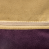 Scatterbox Cushion Stella Plum Noir/Sand with a visible zipper 