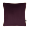 Scatterbox Cushion Stella Plum Noir/Sand double-sided velvet cushion