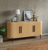 Stockholm 4 Door Curved Sideboard life style picture