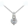 Elegant Tipperary Crystal Stone Pendant With Pave Bale