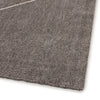Storm 972 Geometric Rug Grey picture of the corner of the rug