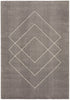 Storm 972 Geometric Rug Grey: picture of the rug design