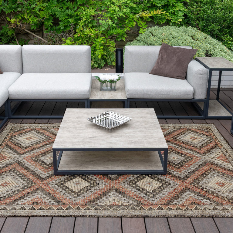 Concept Looms Sumac Rug SUM101 Brown Rust
