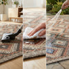 Concept Looms Sumac Rug SUM101 Brown Rust easy to clean