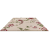 Laura Ashley Summer Palace Floral Rug Cranberry/Grape perfect fit to the bedrooms and living rooms