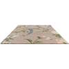Laura Ashley Summer Palace Floral Rug Truffle/Seaspray perfect for any living area