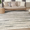 Nourison Sustainable Trends Rug SUT03 Ivory Multicolor lifestyle picture in the living room