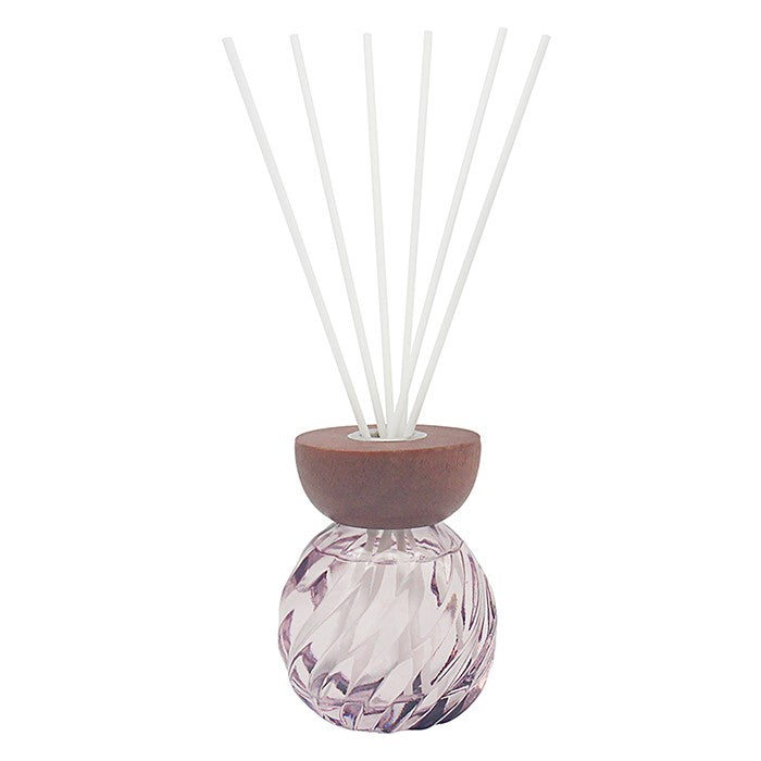 Swirl Glass Diffuser Pink 100ml - Luxury Home Fragrances Collection