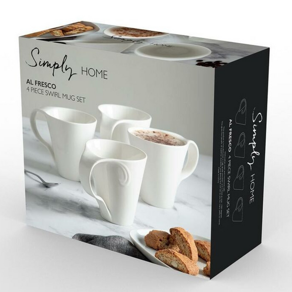 Set of elegant mugs for delightful sipping.