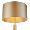 Sylvester Floor Lamp taupe drum shade close-up